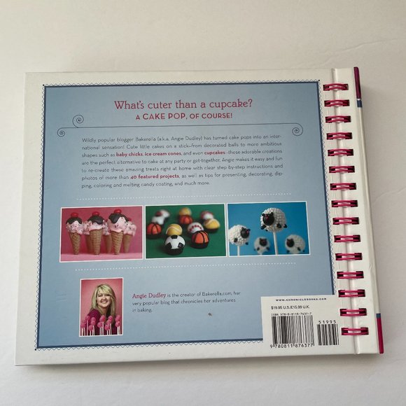 😋3 for $20 All Cookbooks😋Cake Pops by Bakerella Cook Book - like new - Picture 3 of 6